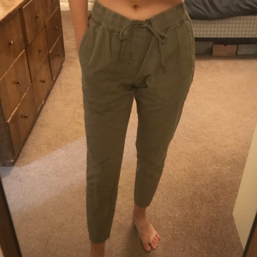 Olive Green Rip Curl Khaki Pants